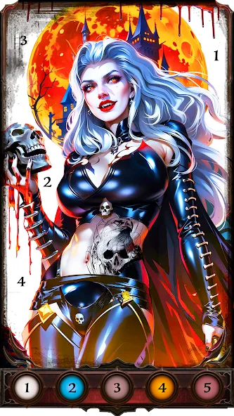 Скачать Dark, Horror Color by Number — Модификация Все картинки разблокированы и без рекламы — скриншот 3