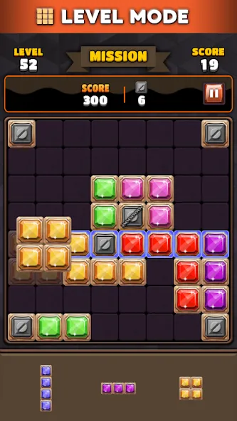Block Puzzle 8x8 Mod APK Все открыто — Скачать на Андроид — скриншот 1