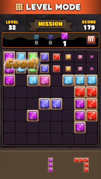 Block Puzzle 8x8 Mod APK Все открыто — Скачать на Андроид — скриншот 3