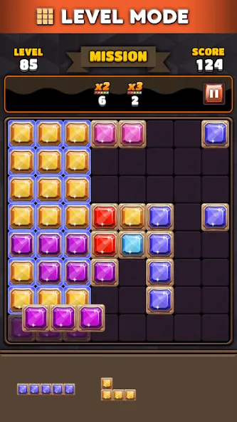 Block Puzzle 8x8 Mod APK Все открыто — Скачать на Андроид — скриншот 5