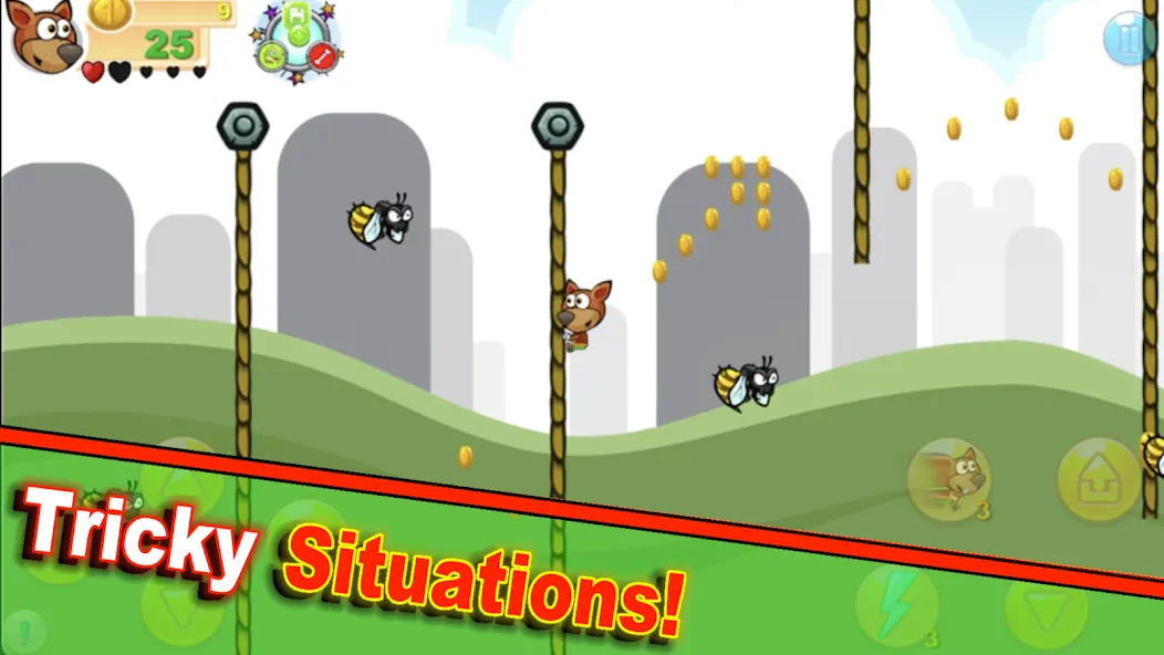 Maximum Jax, Fun Dog Adventure на Андроид — Много денег — скриншот 2