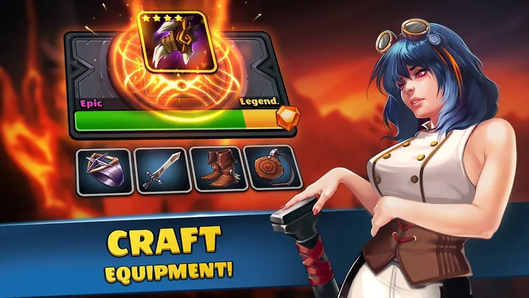 Скачать Auto Brawl Chess — Последняя версия (Много денег) — скриншот 2