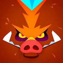 Взлом Tiny Hunters - Monsters Attack — Много денег