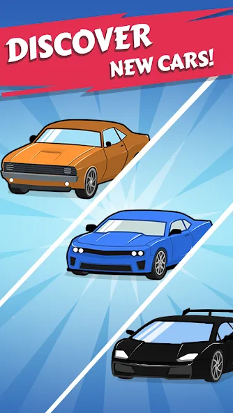 Merge Car - Idle Merge Cars MOD APK — Много денег — скриншот 3