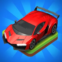 Merge Car - Idle Merge Cars MOD APK — Много денег