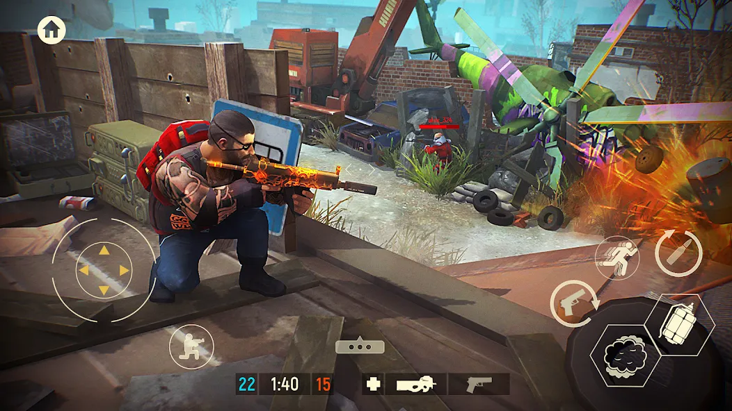 Tacticool: 3rd person shooter (Мод Много патронов) — скриншот 2