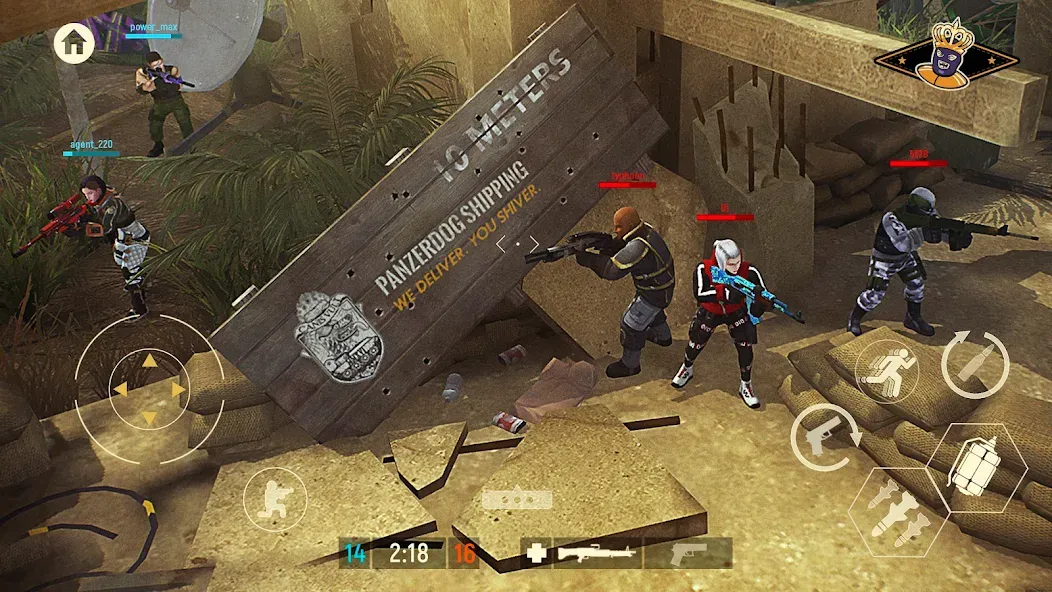 Tacticool: 3rd person shooter (Мод Много патронов) — скриншот 4