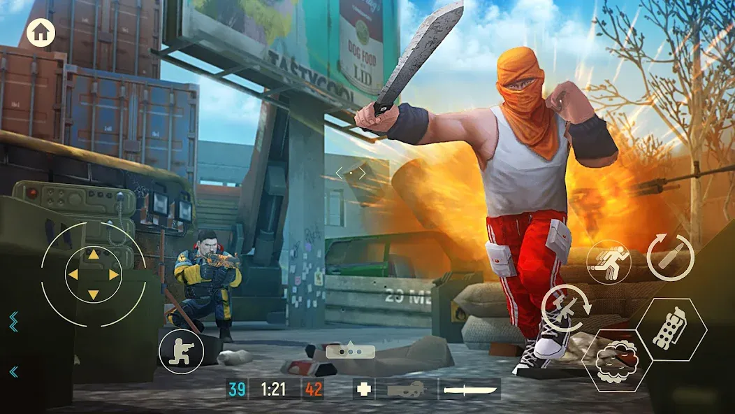 Tacticool: 3rd person shooter (Мод Много патронов) — скриншот 5