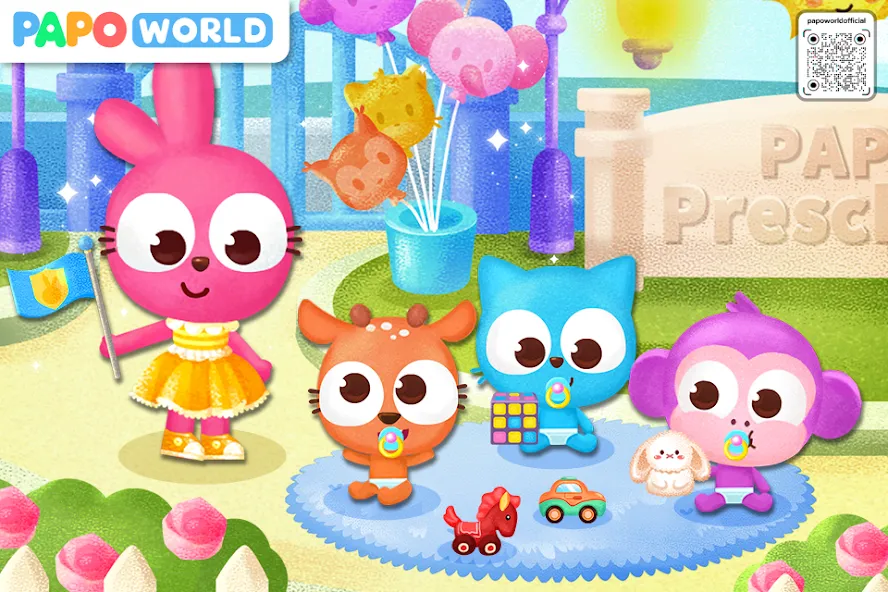 Скачать Papo Town Preschool MOD APK — Все открыто — скриншот 5
