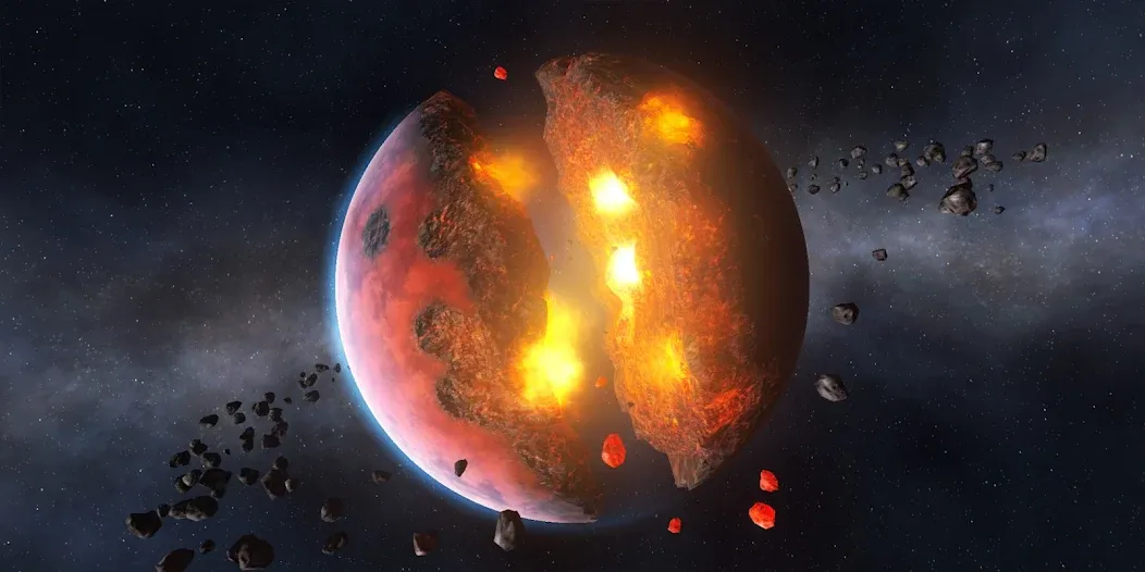 Скачать Solar Smash — Последняя версия (Все планеты открыты и отключена реклама) — скриншот 4