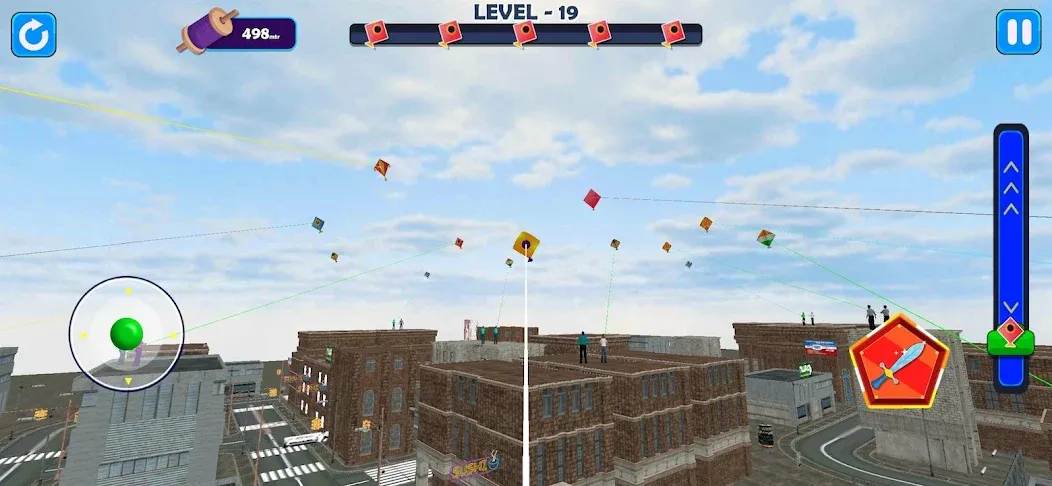 Indian Kite Flying 3D (Мод Много денег) — скриншот 5