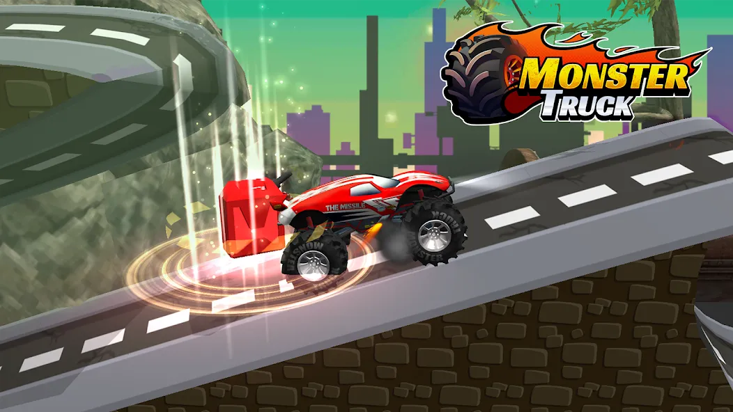 Monster truck: Extreme racing — Много денег и бесконечное нитро — скриншот 3