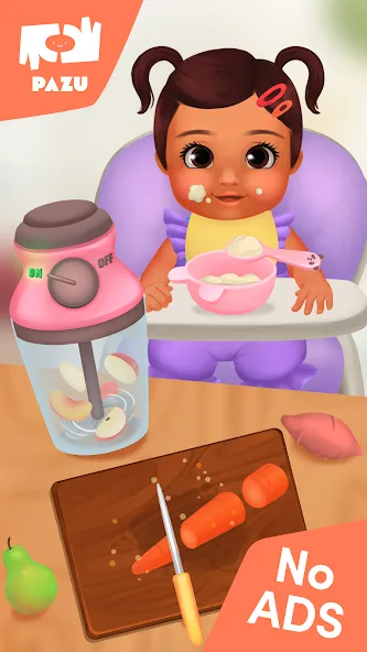 Скачать Baby care game & Dress up на Android — Все открыто — скриншот 2 Скачать Baby care game & Dress up на Android — Все открыто — скриншот 2