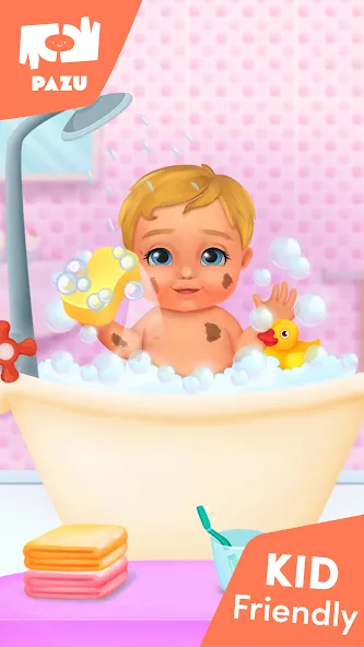 Скачать Baby care game & Dress up на Android — Все открыто — скриншот 3 Скачать Baby care game & Dress up на Android — Все открыто — скриншот 3