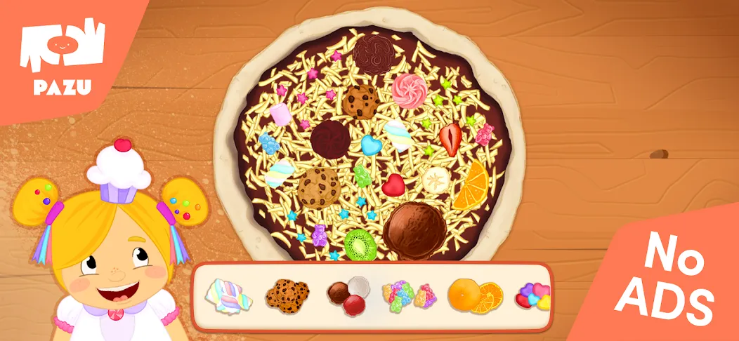 Pizza maker cooking games на Андроид — Много денег — скриншот 2