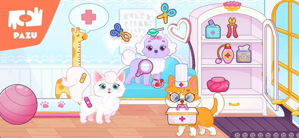 Princess Palace Pets World (Мод Много денег и всё разблокировано) — скриншот 3