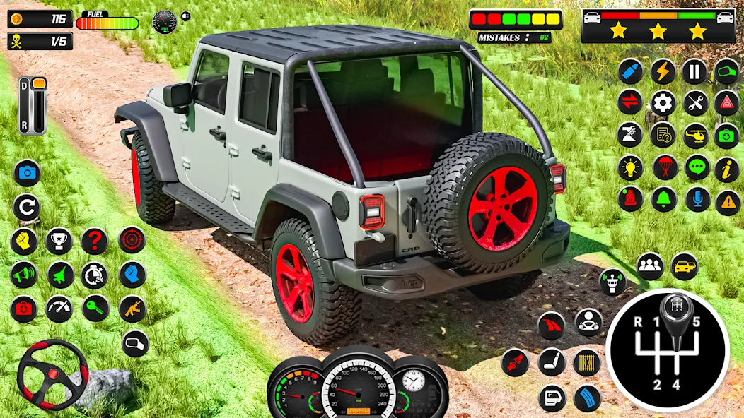 Offroad 4x4 Jeep Driving Game на Андроид — Много денег — скриншот 2