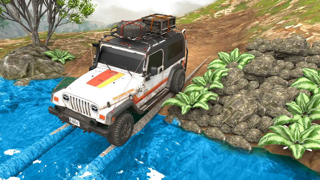 Offroad 4x4 Jeep Driving Game на Андроид — Много денег — скриншот 5
