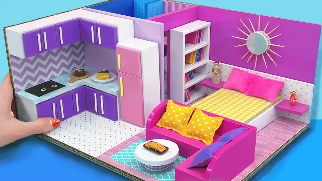 Скачать Girl Doll House Design Games (Мод: Много денег) на Андроид — скриншот 5