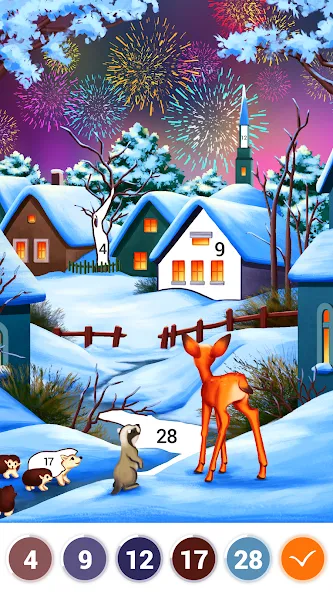 Art Coloring - Color by Number — Все открыто — скриншот 2