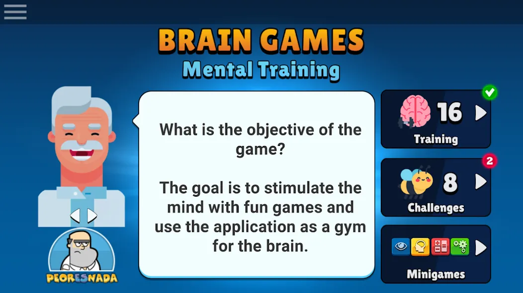 Neurobics: 60 Brain Games — Взломанная версия (Все открыто) — скриншот 1 Neurobics: 60 Brain Games — Взломанная версия (Все открыто) — скриншот 1
