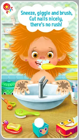 Скачать Pepi Bath 2 (Мод: Все открыто) на Андроид — скриншот 2