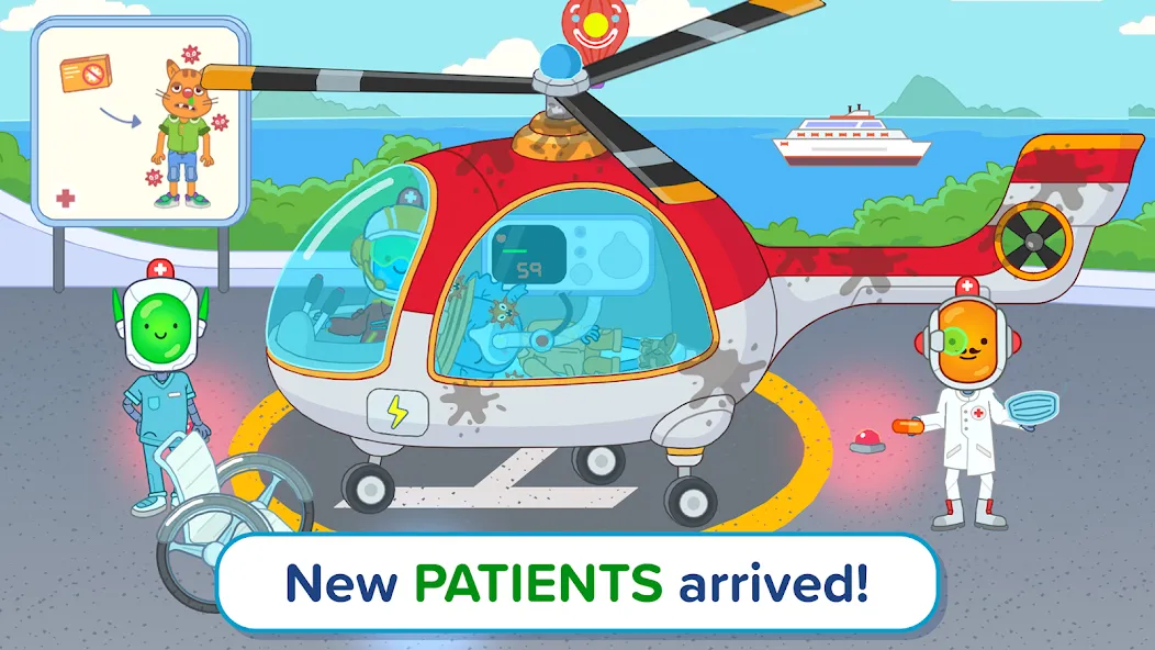 Pepi Hospital 2: Flu Clinic — Мод: Все открыто — скриншот 3 Pepi Hospital 2: Flu Clinic — Мод: Все открыто — скриншот 3