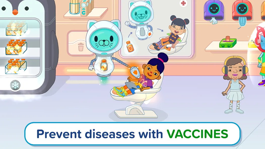 Pepi Hospital 2: Flu Clinic — Мод: Все открыто — скриншот 4 Pepi Hospital 2: Flu Clinic — Мод: Все открыто — скриншот 4