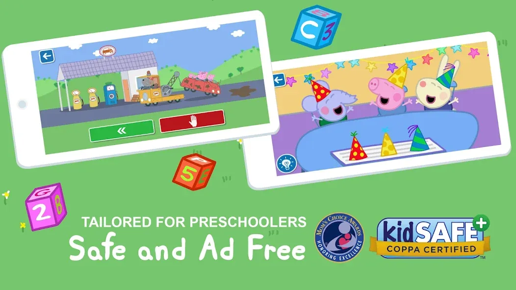 Скачать World of Peppa Pig: Kids Games с модом — Все открыто — скриншот 2 Скачать World of Peppa Pig: Kids Games с модом — Все открыто — скриншот 2