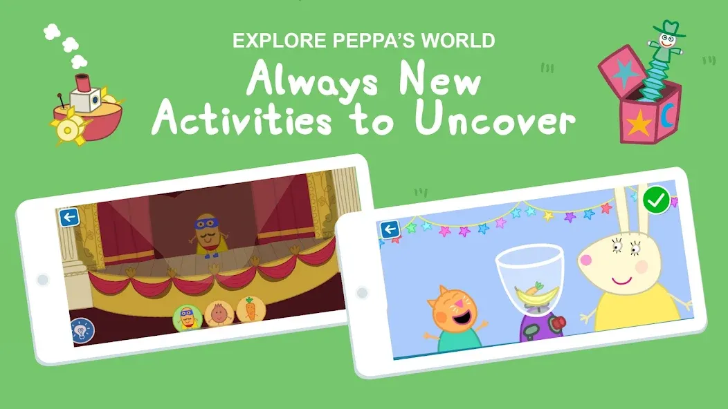 Скачать World of Peppa Pig: Kids Games с модом — Все открыто — скриншот 3 Скачать World of Peppa Pig: Kids Games с модом — Все открыто — скриншот 3