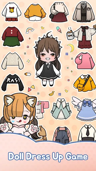 Скачать Unnie doll — Все открыто — скриншот 1