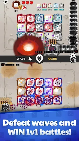 Скачать Random Dice Defense : PvP TD на Android — Много денег — скриншот 2