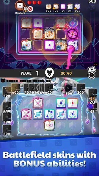 Скачать Random Dice Defense : PvP TD на Android — Много денег — скриншот 5