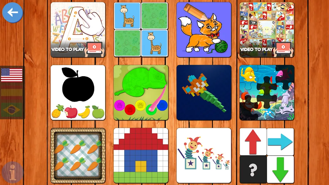 Взломанная Kids Educational Game 5 на Андроид — Все уровни открыты и без рекламы — скриншот 1 Взломанная Kids Educational Game 5 на Андроид — Все уровни открыты и без рекламы — скриншот 1
