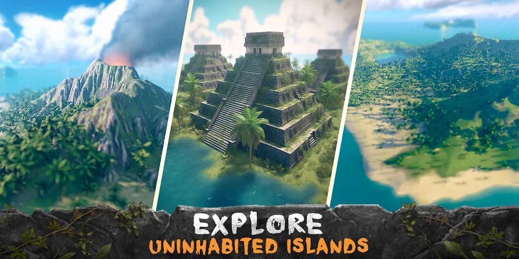 Survival Island: Evolve Pro — Взломанная версия (Много денег и бессмертие) — скриншот 2