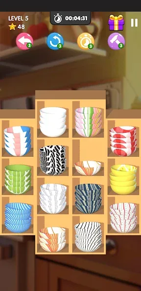 Взлом Bowl Sort Bonanza — Много денег — скриншот 3