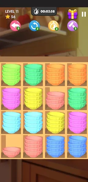 Взлом Bowl Sort Bonanza — Много денег — скриншот 5