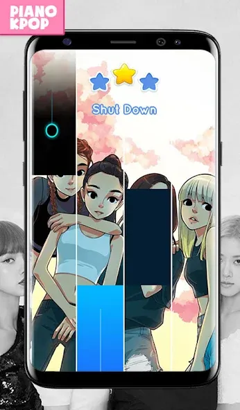 Скачать BLACK PINK Magic Piano MOD APK — Все песни разблокированы — скриншот 2