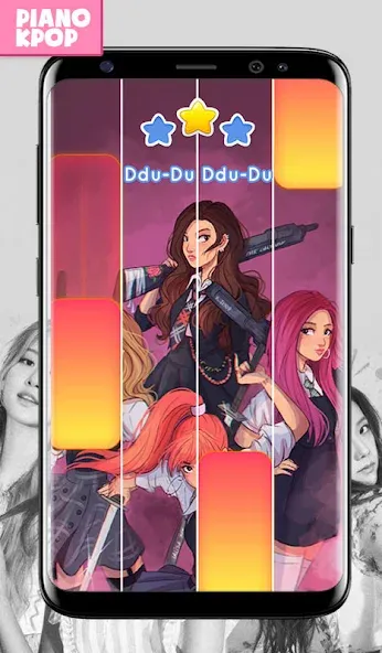 Скачать BLACK PINK Magic Piano MOD APK — Все песни разблокированы — скриншот 3