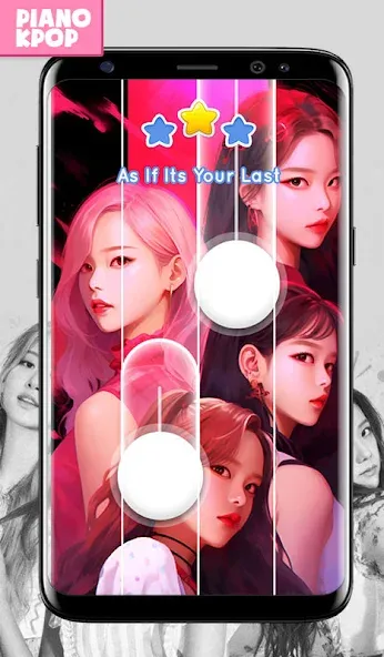 Скачать BLACK PINK Magic Piano MOD APK — Все песни разблокированы — скриншот 4
