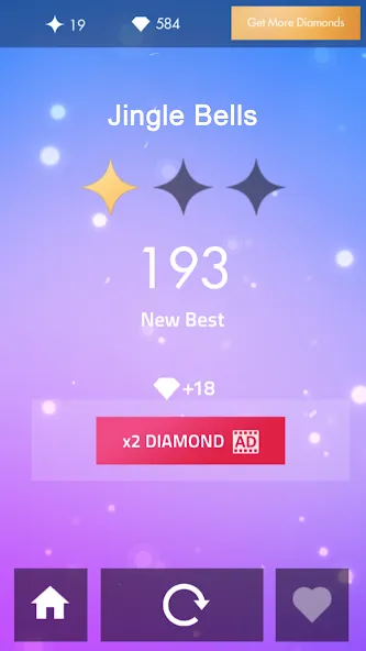 Скачать Piano Music Tiles Hot song MOD APK — Много денег и без рекламы — скриншот 5