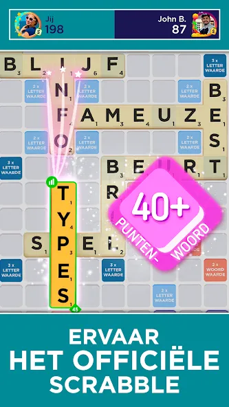 Взломанная Scrabble® GO - Woordspel на Андроид — Все словари открыты — скриншот 1 Взломанная Scrabble® GO - Woordspel на Андроид — Все словари открыты — скриншот 1