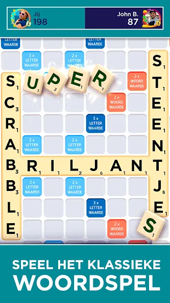Взломанная Scrabble® GO - Woordspel на Андроид — Все словари открыты — скриншот 2 Взломанная Scrabble® GO - Woordspel на Андроид — Все словари открыты — скриншот 2