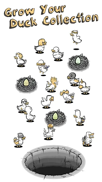 Clusterduck на Андроид — Много уток — скриншот 1