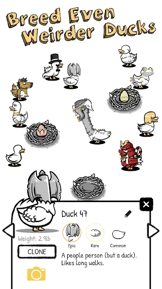 Clusterduck на Андроид — Много уток — скриншот 3