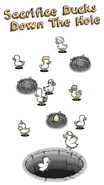 Clusterduck на Андроид — Много уток — скриншот 4