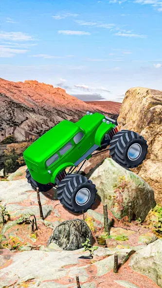 Rock Crawling: Racing Games 3D — Взломанная версия (Много денег) — скриншот 1