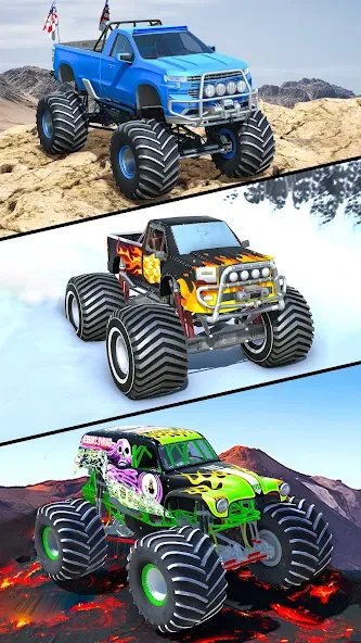 Rock Crawling: Racing Games 3D — Взломанная версия (Много денег) — скриншот 3