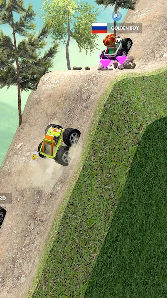 Rock Crawling: Racing Games 3D — Взломанная версия (Много денег) — скриншот 4