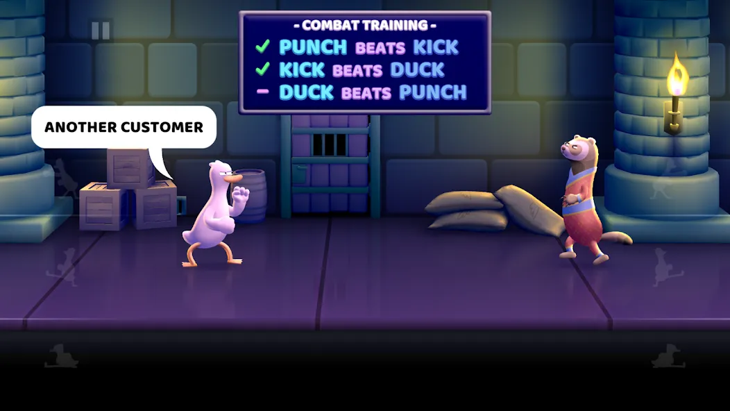 Punch Kick Duck — Взломанная версия (Взлом на много денег и без рекламы) — скриншот 1 Punch Kick Duck — Взломанная версия (Взлом на много денег и без рекламы) — скриншот 1